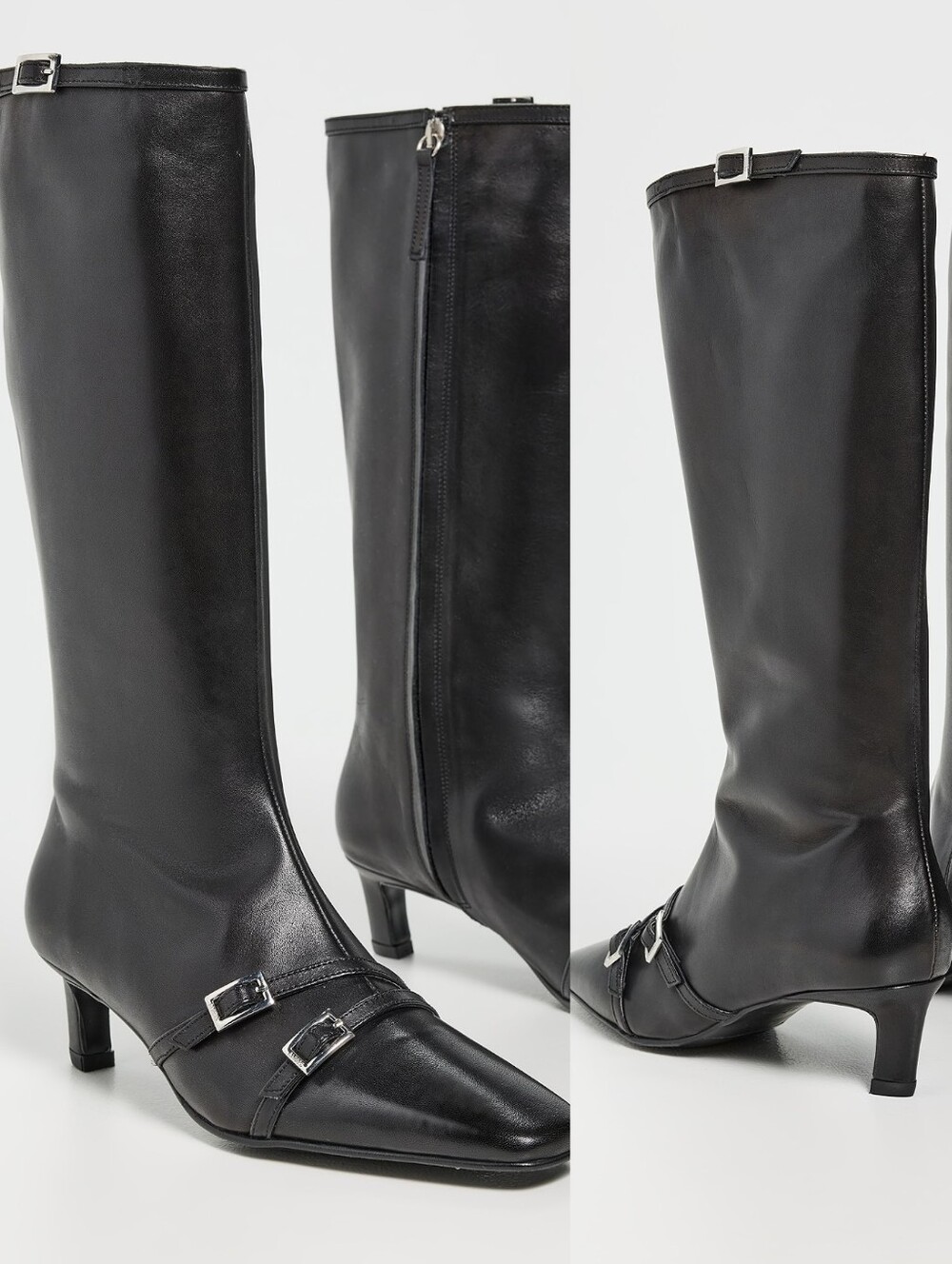EUC Alohas Nicky Leather Boots in Black - Picture 2 of 16